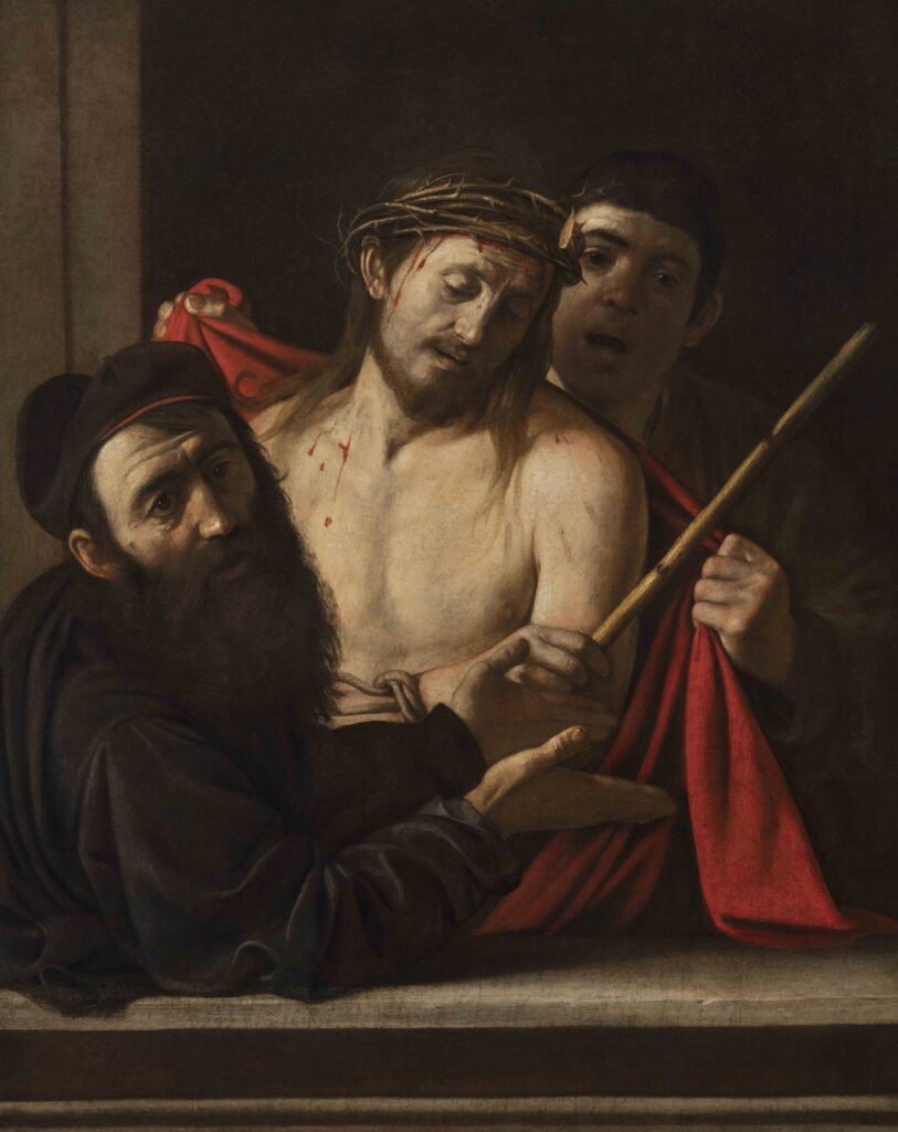 ecce homo perdido de caravaggio