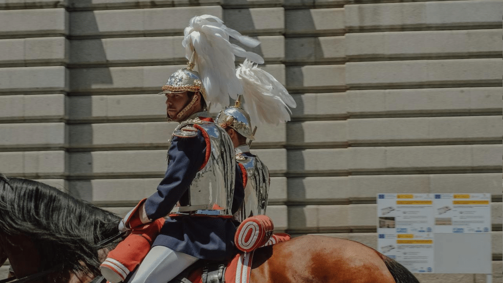 que es el cambio de guardia en el palacio real 4